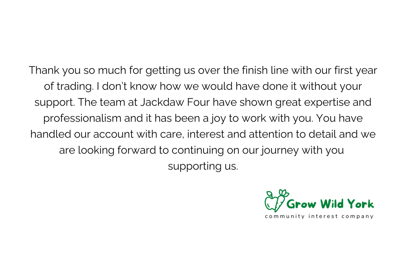 Company Secretary, Grow Wild York